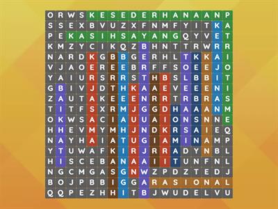 AKTIVITI  NILAI UNIVERSAL/ MORAL