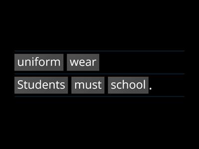 5th Grade - Unit 7.10 (must/mustn't)