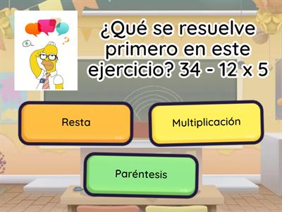 Operatoria combinada 