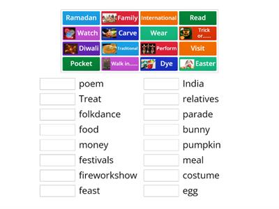 Festivals 5th grade unit10