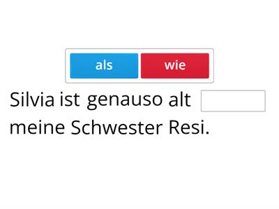 2.1 Als und Wie Komparativ