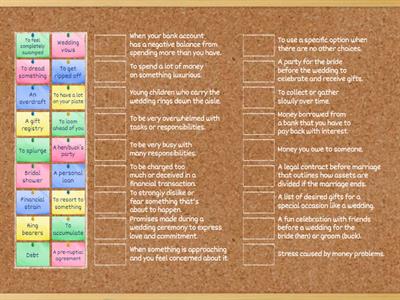Upper Intermediate Unit 6 Vocabulary Review 