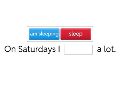 Present Simple or Present Continious