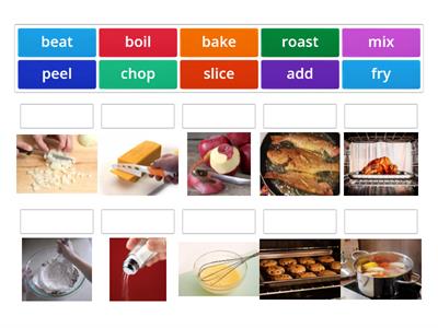 Cooking verbs