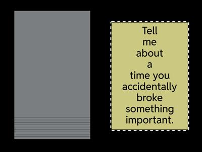 Irregular past participle