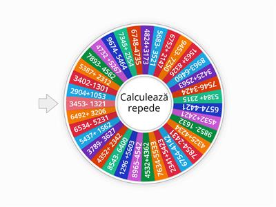 Adunari si scaderi 0-10000 fara trecere