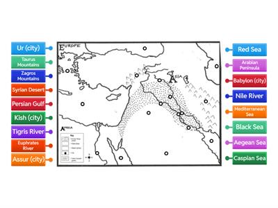 Mesopotamia Map