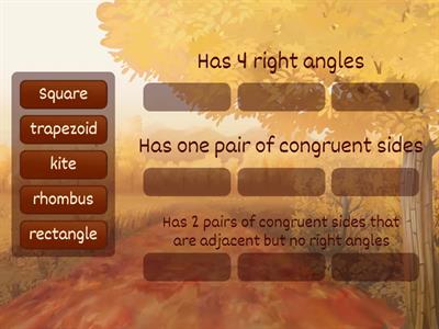 Classify Quadrilaterals