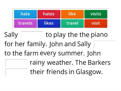 Rainbow English 5, Unit 1 Step 1