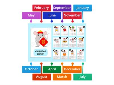 Calendar. Months