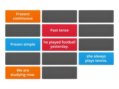 Basic Tense review