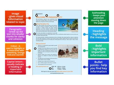 Organisational (Layout) Features