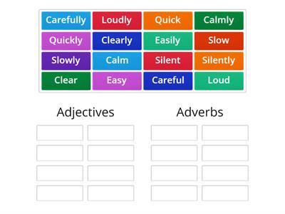 Adjectives and Adverbs