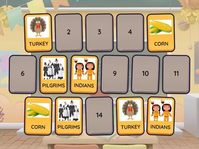 THANKSGIVING - Matching