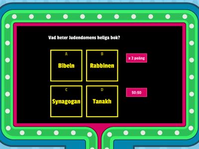 Kristendom, Judendom, Islam