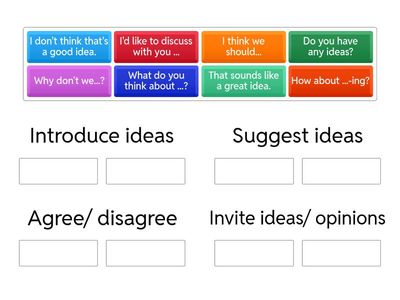 Business meetings. A2-B1 Useful Phrases. Sorting