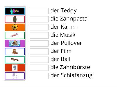 Lisa, Paul & Co, Starter, Lektion 7 Wortschatz