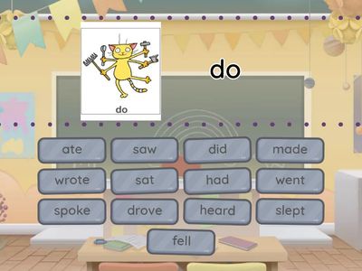 Fly High 4.  Irregular verbs 