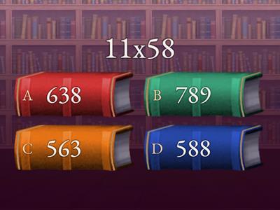 Math Multiplication Questions 