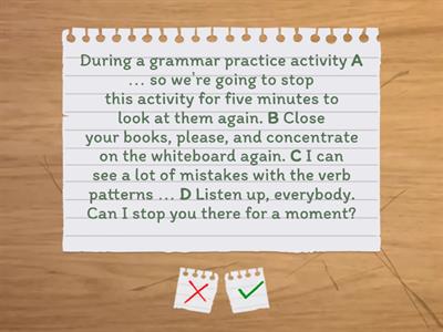 TKT M3 P1 Instructions in sequence 