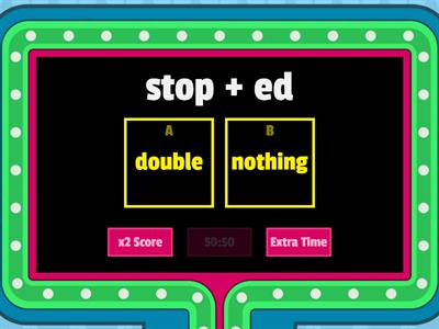 Doubling/ E-Drop/Rabbit Rule 