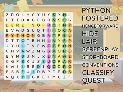 Vocabulary Unit four