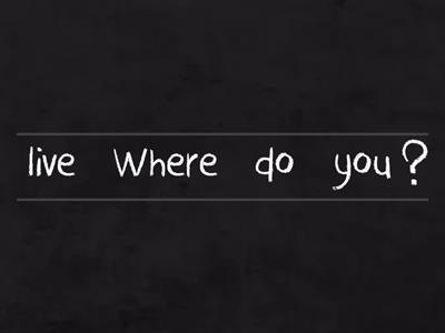 Present Simple - Wh Questions
