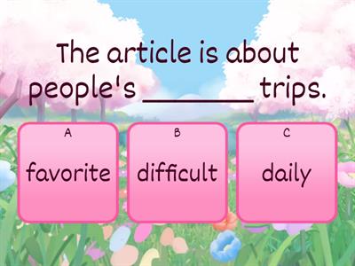 Skills 4B A1 reading