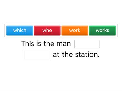 Defining Relative Clauses