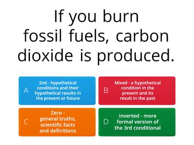 Advanced Conditionals Quiz - C1