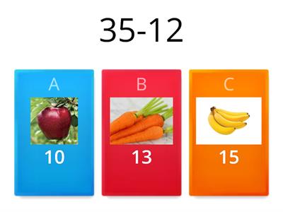 Subtraction without regrouping