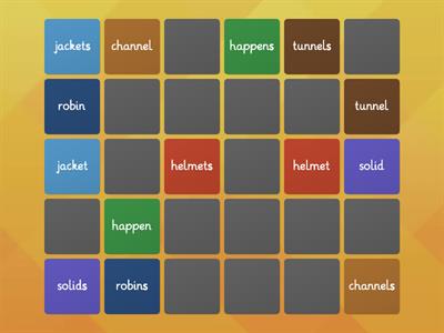 2 closed syllables  match with plural Wilson 3.1