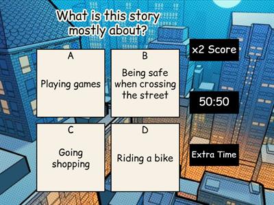 myView 1.1 - Look Both Ways - Reading Comprehension