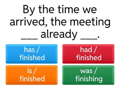 Advanced English Grammar Quiz