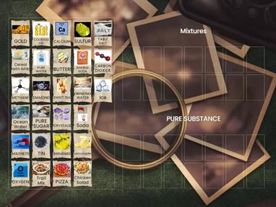 PURE SUBSTANCE OR MIXTURE?