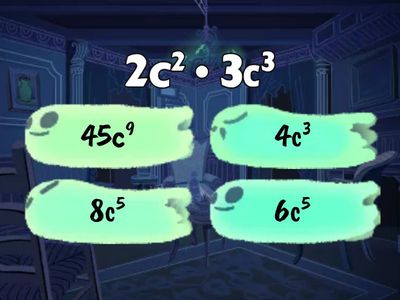 Множення одночлена та піднесення до степеня