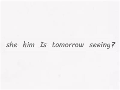  Present continuous for the future