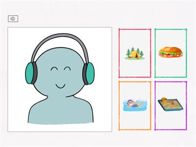A1-1 Picture Match, Listening/Vocabulary
