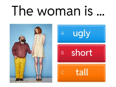 Describing People - Basic Adjectives