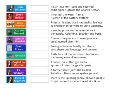 Industrial Revolution Match-Game