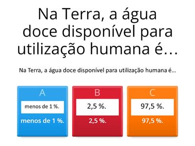 Revisões Ar e água- 5ºano