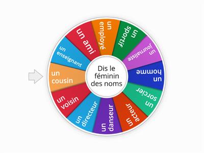 Le feminin des noms 