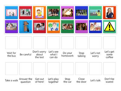 Imperatives A1 - match up
