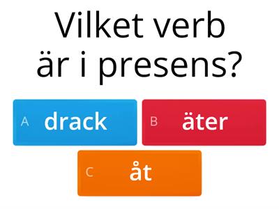 Verb i presens och preteritum