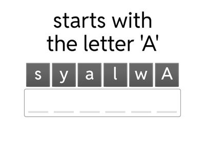 Adverbs of frequency!