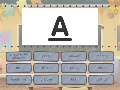 Classroom language part 1 