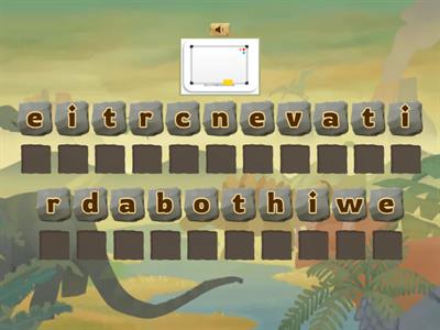 Anagram School supplies 5 grade