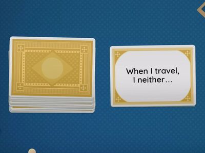 Either neither speaking 