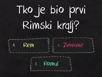 5. razred Povijest Rim