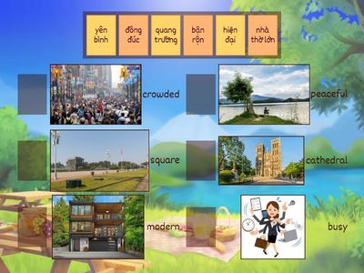 Matching: check the old lesson - Unit 4 - A closer look 1 (English 6)